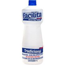 Alcool liquido 46% 1 litros facilita