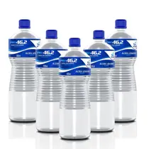 Álcool Liquido 46,2% 5 Litros Limpeza Superfícies