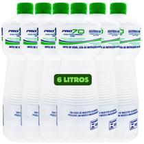 Alcool Líquido 6 unidade 1L cada Etílico Hidratado Bactericida - DP