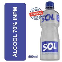alcool liquido 70 INPM 500ml - SUPERSOL - SUPER SOL