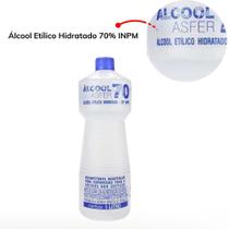 Álcool Líquido Etílico Hidratado 70% inpm ASFER 1 Litro