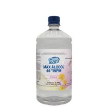 Álcool perfumado 46 inpm floral 1l - max álcool Álcool perfumado 46 inpm floral 1l - max álcool