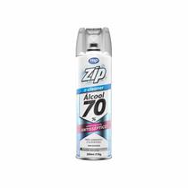 Álcool spray aerossol limpeza eletrônicos casa desinfecção higienização zip clean 400 ml - MUNDIAL PRIME