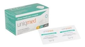 Alcool Swab 70% Saches Lenços Umedecidos 100un - Uniqmed
