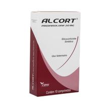 Alcort 20mg Anti-Inflamatório - 10 Comprimidos