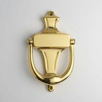 Aldrava Classica Estilo Ingles Batedor Polido C/ Verniz