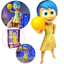 Alegria Divertidamente Boneco Vinil Articulado Pixar Disney Alegria Divertidamente Boneco Vinil Articulado Pixar Disney