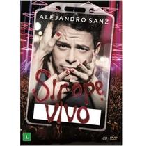 Alejandro sanz - sirope vivo dvd + cd