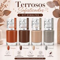 Alergo Easy Kit 4 Esmaltes Hipoalergênico Removedor Hipoalergênico Alergo Easy Kit 4 Esmaltes Hipoalergênico Removedor Hipoalergênico