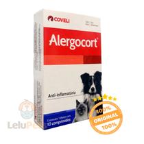 Alergocort 10 Comprimidos P/ Cachorros E Gatos Coveli Alergocort 10 Comprimidos P/ Cachorros E Gatos Coveli