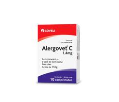 Alergovet C 1,4mg 10 Comp Para Cachorro Acima De 15kg Coveli Alergovet C 1,4mg 10 Comp Para Cachorro Acima De 15kg Coveli