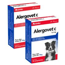 Alergovet C 1,4mg 10 comprimidos Coveli 1 unidade