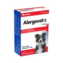 Alergovet c 1,4mg 10 comprimidos - coveli