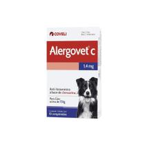 Alergovet C 1,4mg - caixa com 10 compr - Coveli