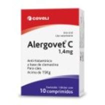Alergovet C 1,4mg - caixa com 10 compr - Coveli