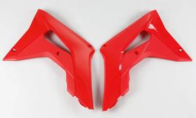 Aleta Do Tanque Kit Ufo Crf 250 18/21 + Crf 450 17/20 - Vermelho Aleta Do Tanque Kit Ufo Crf 250 18/21 + Crf 450 17/20 - Vermelho