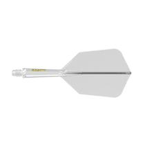 Aletas de Dardo CUESOUL ROST 77 Forma Slim Transparente Aletas de Dardo CUESOUL ROST 77 Forma Slim Transparente