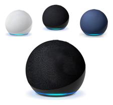 Alexa Amazon Echo Geraçao 5 Preto Branco Azul Premium Alexia