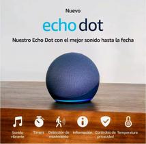 Alexa echo dot 5 geração novo processador som premium preto amazon