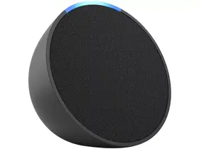 Alexa Echo Pop Amazon, com Alexa, Smart Speaker, Som Envolvente, Preto