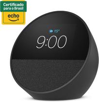 Alexa Echo spot smartspeaker caixa de som e despertador inteligente com relógio e visor versão mais recente