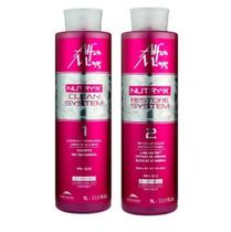Alfa Max Kit Escova Progressiva 2x1L Alfa Max Kit Escova Progressiva 2x1L