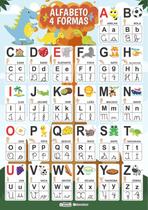 Alfabeto 4 Formas - Dinossauros - Home E Planner