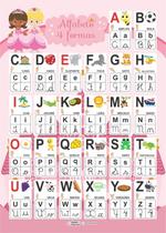 Alfabeto 4 Formas - Princesas - Home E Planner