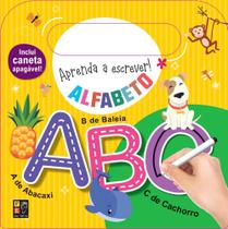 Alfabeto Aprenda a escrever Capa Dura Pé da Letra - PE DA LETRA