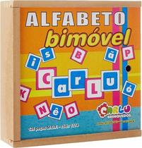 Alfabeto bimóvel - carlu brinquedos Alfabeto bimóvel - carlu brinquedos