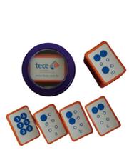 Alfabeto Braille Magnético Com Relevo Em Braille - Tece