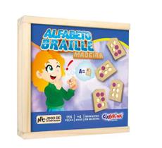 Alfabeto Braille MDF - CiaBrink