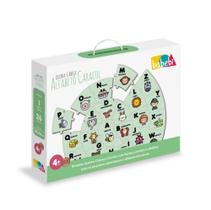 Alfabeto Caracol quebra cabeça