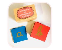Alfabeto de lixa letra cursiva minúscula vogais em azul Alfabeto de lixa letra cursiva minúscula vogais em azul