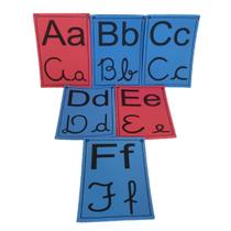 Alfabeto De Parede 4 Formas Letras De Forma E Cursiva Em Eva
