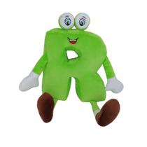 Alfabeto de pelúcia: letra "r", com olhos, boca , braços e pernas. Alfabeto de pelúcia: letra "r", com olhos, boca , braços e pernas.