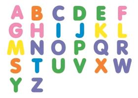 Alfabeto Didático A A Z Vogais E S, R Extras Eva Liso Color Alfabeto Didático A A Z Vogais E S, R Extras Eva Liso Color