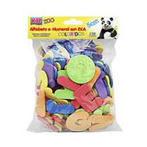 Alfabeto e numeral e.v.a 5cm kz811130