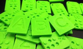 Alfabeto Em Braille Com Alfabeto Brasileiro Melhor Que MDF EVA ACRILICO Alfabeto Em Braille Com Alfabeto Brasileiro Melhor Que MDF EVA ACRILICO
