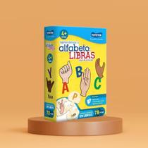 Alfabeto em Libras Jogo Educativo de Encaixe Aprender Raciocínio Logico Coordenação Motora e Linguagem