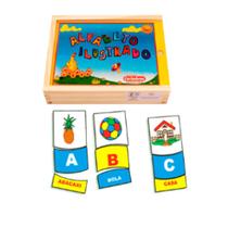 Alfabeto Ilustrado - Carimbrás - Brinquedo Educativo