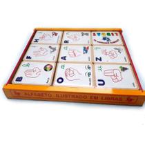 Alfabeto Ilustrado Móvel De Libras