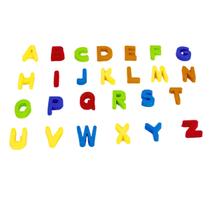 alfabeto letras magnetica brinquedo infantil educativo pedagogico de A a Z cartela