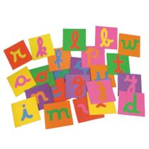 Alfabeto letras minúsculo com 26 peças em eva - simque - 303