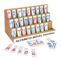 Alfabeto Móvel Degrau Cursivo Brinquedos Educativos Pedagógico Alfabetização Escolar Infantil Carlu Criança 4 anos Alfabeto Móvel Degrau Cursivo Brinquedos Educativos Pedagógico Alfabetização Escolar Infantil Carlu Criança 4 anos