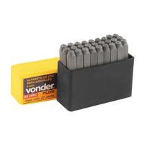 Alfabeto/punção de aço para gravação 4mm vonder plus Alfabeto/punção de aço para gravação 4mm vonder plus