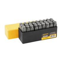 Alfabeto/punção de aço para gravação 6mm vonder plus Alfabeto/punção de aço para gravação 6mm vonder plus
