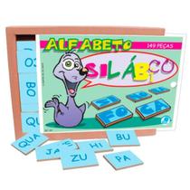 Alfabeto silábico com 149 peças - simque - 227