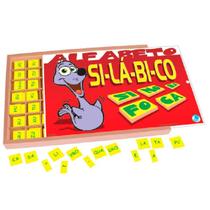 Alfabeto silábico com 359 peças - simque - 203 Alfabeto silábico com 359 peças - simque - 203