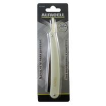 Alfacell Navalhete Cor Beje Navalha Profissional Para Barbear